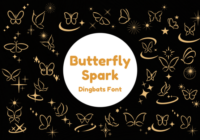 Butterfly Spark Font - Featured Image