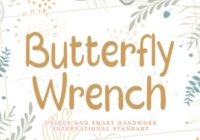 Butterfly Wrench Font - Featured Image