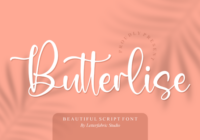 Butterlise Font - Featured Image