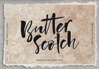 Butterscotch Font - Featured Image