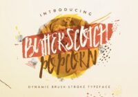 Butterscotch Popcorn Font - Featured Image