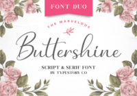 Buttershine Font - Featured Image