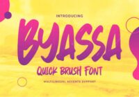 Byassa Font - Featured Image