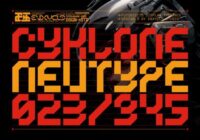 CYKLONE Font - Featured Image