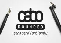 Cabo Rounded Family Font - Featured Image