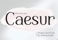 Caesur Font - Featured Image