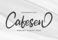 Cafesen Font - Featured Image