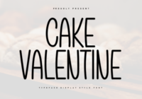 Cake Valentine Font - Featured Image