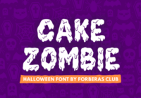 Cake Zombie Font - Featured Image