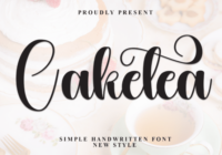 Caketea Font - Featured Image