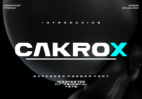 Cakrox Font - Featured Image