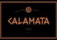 Calamata Font - Featured Image