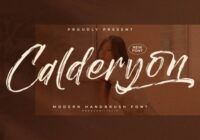 Calderyon Font - Featured Image