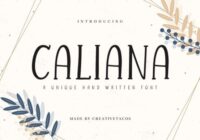 Caliana Font - Featured Image