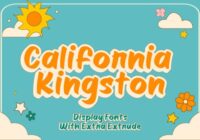 California Kingston Font - Featured Image