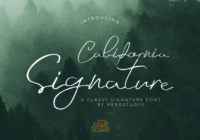 California Signature Font - Featured Image