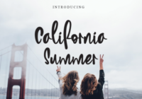 California Summer Font - Featured Image
