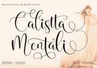Calistta Mentali Font - Featured Image