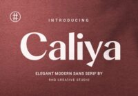 Caliya Font - Featured Image