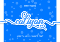 Caliyan Font - Featured Image