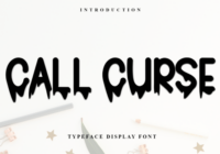 Call Curse Font - Featured Image
