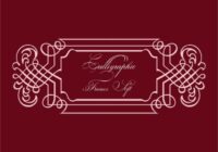 Calligraphic Frames Soft Font - Featured Image