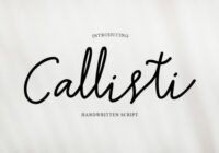 Callisti Font - Featured Image
