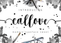 Callove Script Font - Featured Image