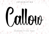 Callow Font - Featured Image