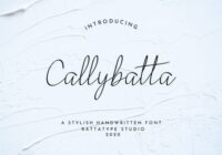 Callybatta Font - Featured Image
