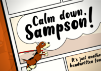 Calm Down Sampson Font - Featured Image