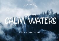 Calm Waters Font - Featured Image