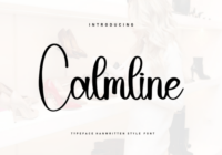 Calmline Font - Featured Image