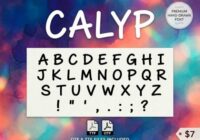 Calyp Font - Featured Image