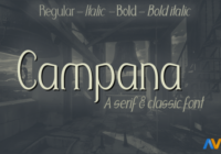 Campana Font - Featured Image