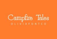 Campfire Tales Font - Featured Image