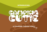 Camping Cutie Font - Featured Image