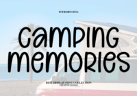Camping Memories Font - Featured Image