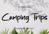 Camping Trips Font - Featured Image
