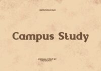 Campus Study Font - Featured Image