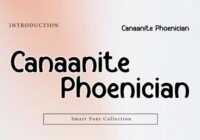 Canaanite Phoenician Font - Featured Image