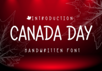 Canada Day Font - Featured Image