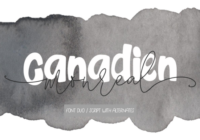 Canadien Monreal Font - Featured Image