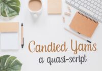 Candied Yams Font - Featured Image