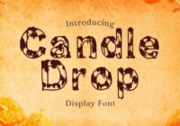 Candle Drop Font - Featured Image