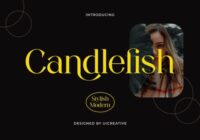 Candlefish Font - Featured Image