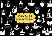 Candles Font - Featured Image