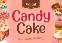 Candy Cake Font - Featured Image