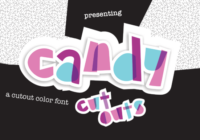 Candy Cutouts Font - Featured Image