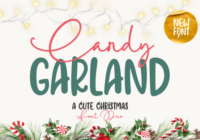 Candy Garland Duo Font - Featured Image